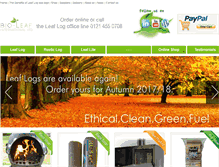 Tablet Screenshot of leaflog.com